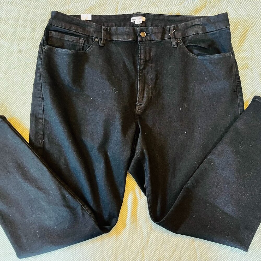 GOOD AMERICAN - BLACK DENIM PANTS